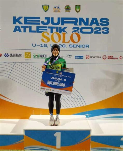 Atlet Bojonegoro Bawa Pulang Medali Dari Kejurnas Atletik