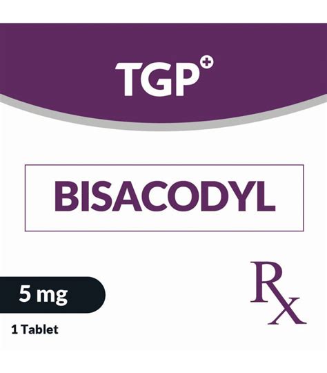 Rx Tgp Bisacodyl Tab 5mg