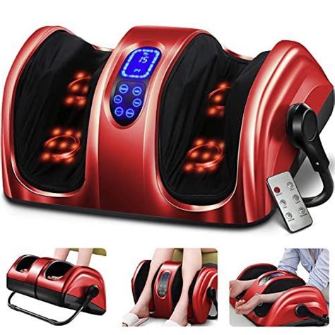 Foot Massager Foot Massage Machine W Heat And Remote 5 In 1 Reflexology