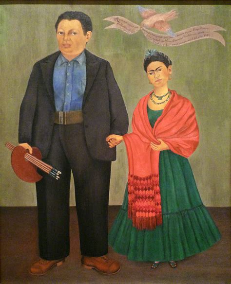 "Frida and Diego Rivera or Frida Kahlo and Diego Rivera" Frida Kahlo ...