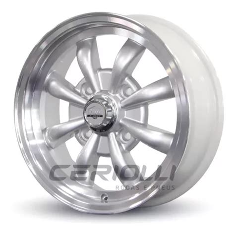 Roda Fusca Aro 15 8 Spoke 4 Furos 4x130 4 Rodas Frete grátis