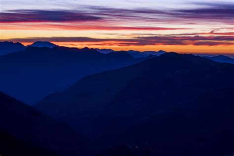 Kostenlose Foto Natur Horizont Berg Wolke Sonnenlicht H Gel