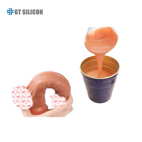 Skin Safe Liquid Silicone Rubber For Make Dildo With High Tear Strength For Sex Toys Liquid