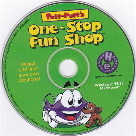 Putt Putts One Stop Fun Shop Humongous Entertainment 2000