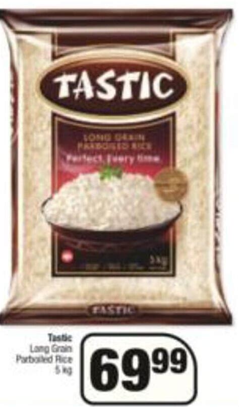 Tastic Long Grain Parboiled Rice Kg Offer At Spar