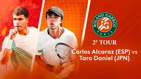 Roland Garros Alcaraz Daniel En Direct Live Et Streaming Score