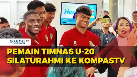 Pemain Timnas U Ke Kompastv Titip Pesan Ke Ganjar Pranowo I Wayan