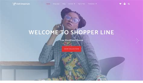 Cloth Emporium WooCOmmerce WordPress Theme Template