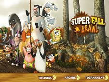 Super Fall Brawl - Nickelodeon Games