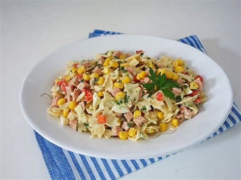 Nudelsalat Mit Mais Von Sivi Chefkoch