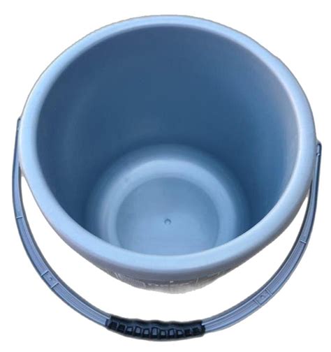 Grey Bathroom Plastic Bucket For Home With Handle At Rs In Bhopal