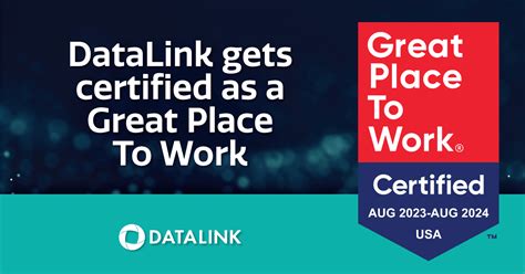 Datalink Earns Great Place To Work Certification™ Datalink