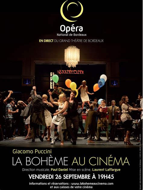 Affiche Du Film La Bohème Côté Diffusion Photo 2 Sur 2 Allociné