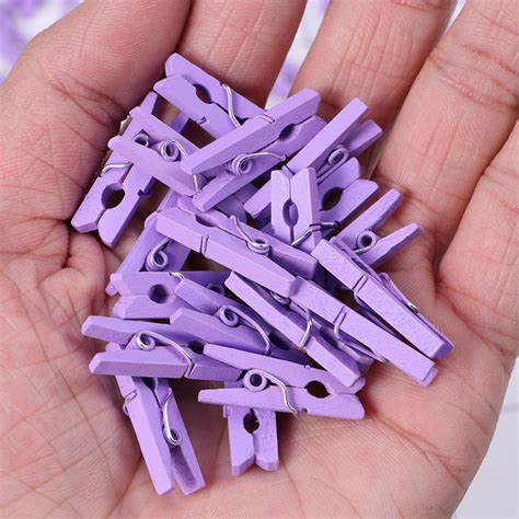 Buy Pcs Picture Photo Mini Natural Wooden Clips Versatile Clothespin