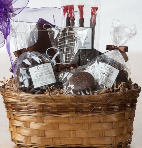 Standard Dark Chocolate Lovers Basket – Rick's Fine Chocolates & Coffees