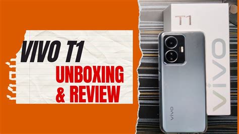 VIVO T1 44W Unboxing And First ImpressionsTurbo Processor Turbo