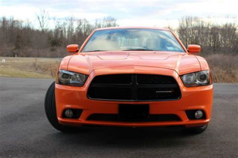 Buy Used New 2014 Dodge Charger Rt 57l Blacktop Hemi Header Orange In Monroe New York