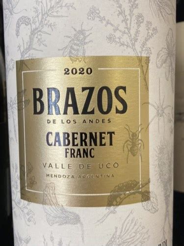 Zuccardi Brazos De Los Andes Cabernet Franc Vivino United Kingdom