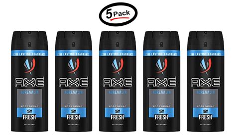 Axe Adrenalin Mens Deodorant Body Spray Ml Pack Dollar