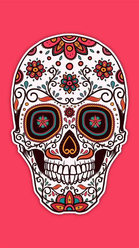 Skull Phone Wallpapers - Top Free Skull Phone Backgrounds - WallpaperAccess