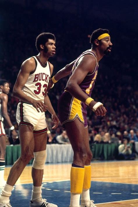 Cool Pic Of Wilt Chamberlain Vs Lew Alcindor Kareem Abdul Jabbar