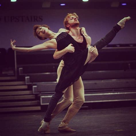 Steven McRae And Akane Takada In Rehearsal As Rudolf And Mary Ballet