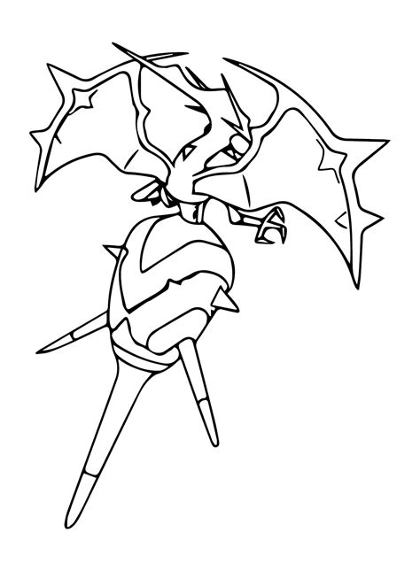 Naganadel Pokemon 2 Coloring Pages - Naganadel Coloring Pages ...