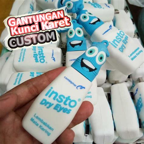 Jual PRODUSEN GANTUNGAN KUNCI KARET 3D DESAIN CUSTOM UNTUK SOUVENIR