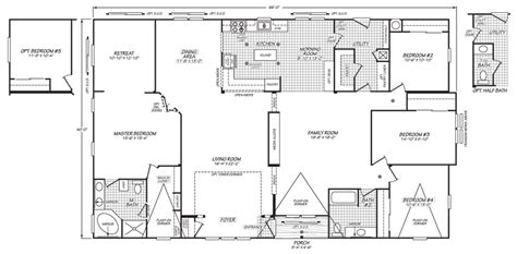 Modular Homes Floor Plans 5 Bedroom