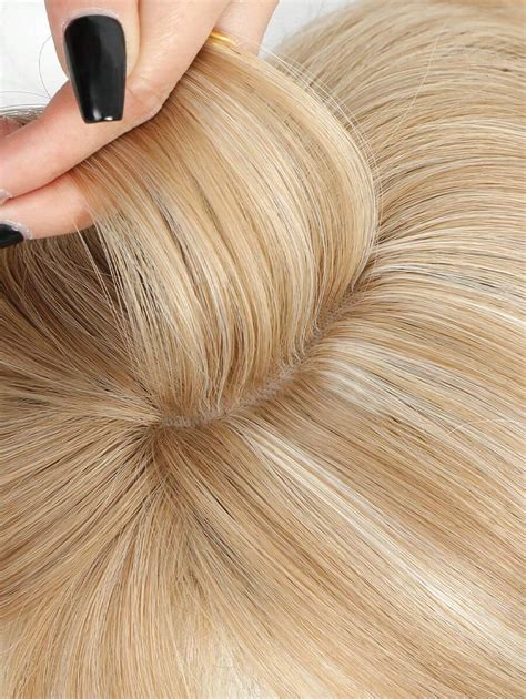 Topper Per Capelli Ondulati Per Diradamento Dei Capelli Pezzi Di