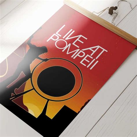 Pink Floyd Live At Pompeii Poster - OtherBrick