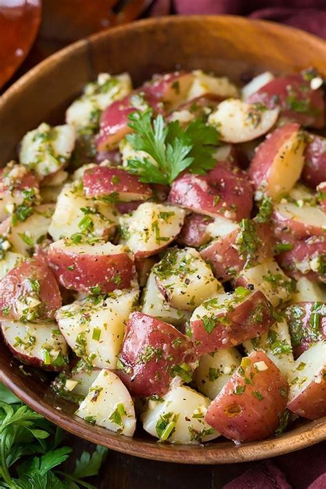 Garlic Herb Potato Salad Cooking Classy