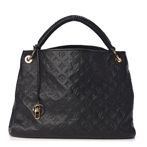 Louis Vuitton Black Empreinte Bag Literacy Basics