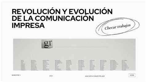 Revolución y evolución de la Comunicación Impresa