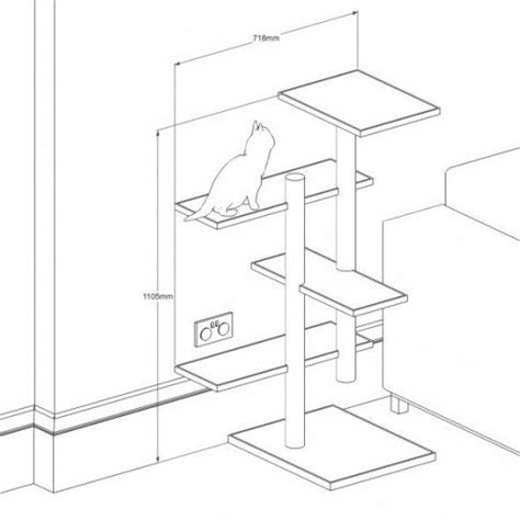 How To Make Your Own Cat Trees Towers And Other Structures Cat Tree