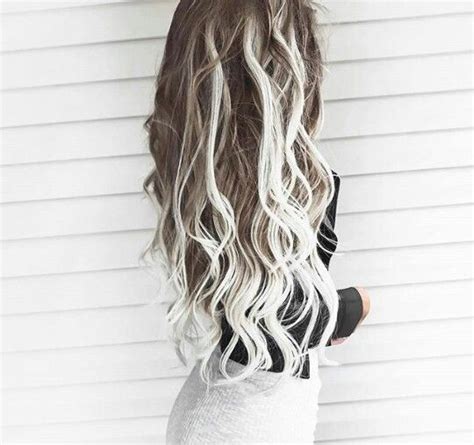 ↞writeblack↠ White Ombre Hair Hair Styles Long Hair Styles