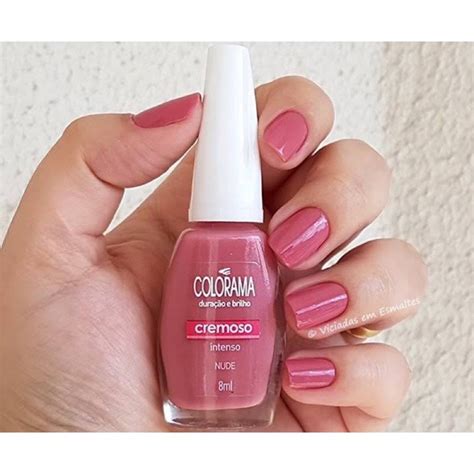 Esmalte Colorama Cremoso Nude Ml Perfumaria Lumi Store