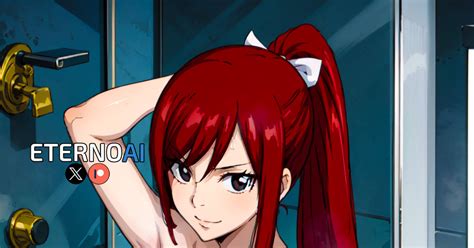 Cleavage Erza Scarlet Shower Fairy Tail Eternoaiのイラスト Pixiv