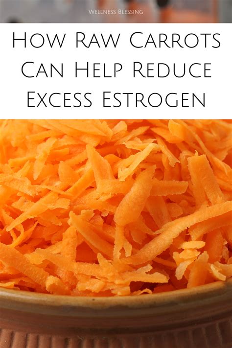 How Raw Carrots Can Help Reduce Excess Estrogen Hormone Reset Diet