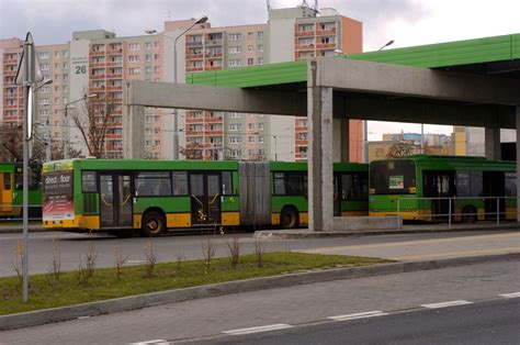 MPK Poznań Remont na dworcu autobusowym na os Sobieskiego Autobusy