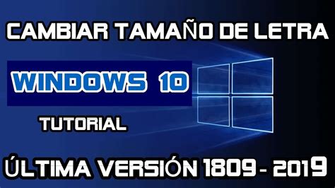 Como Aumentar O Disminuir El Tamano De La Letra Fuente De Windows Images