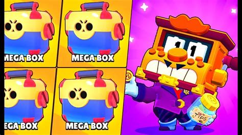 I Got Griff From Mega Box L Brawl Pass Box Opening L Brawls Stars