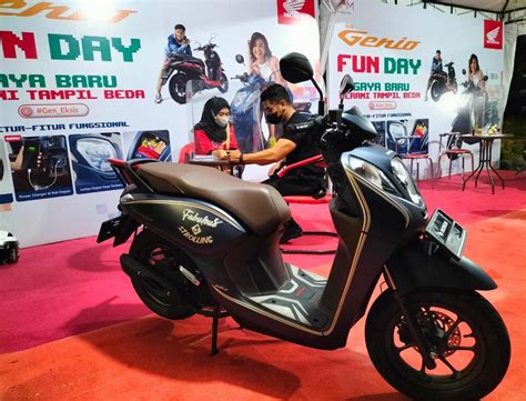 MPM Honda Jatim Hadirkan New Genio Fun Day Di Pantai Boom Marina