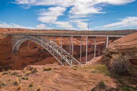 Glen Canyon Dam Bridge | Stock image | Colourbox