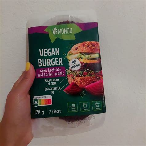 Vemondo Vegan Beetroot Burgers Review Abillion