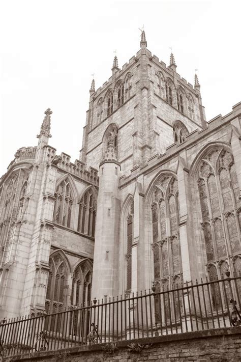 St Mary`s Church Lace Market District Nottingham Stock Photo Image