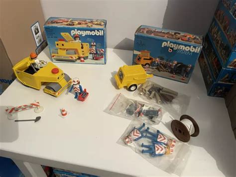 Playmobil Chantier Vintage Eur Picclick Fr