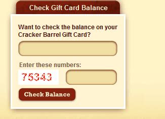 Cracker Barrel Gift Card Balance: 4 Easy Steps - In NewsWeekly