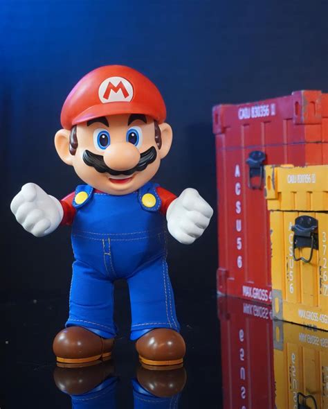 Boneco Articulado Som Its A Me Mario Super Mario Bros Candide