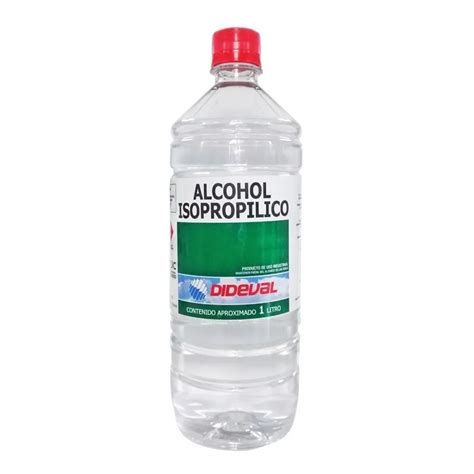 Alcohol Isopropilico Dideval De Alta Pureza Litro Sipo